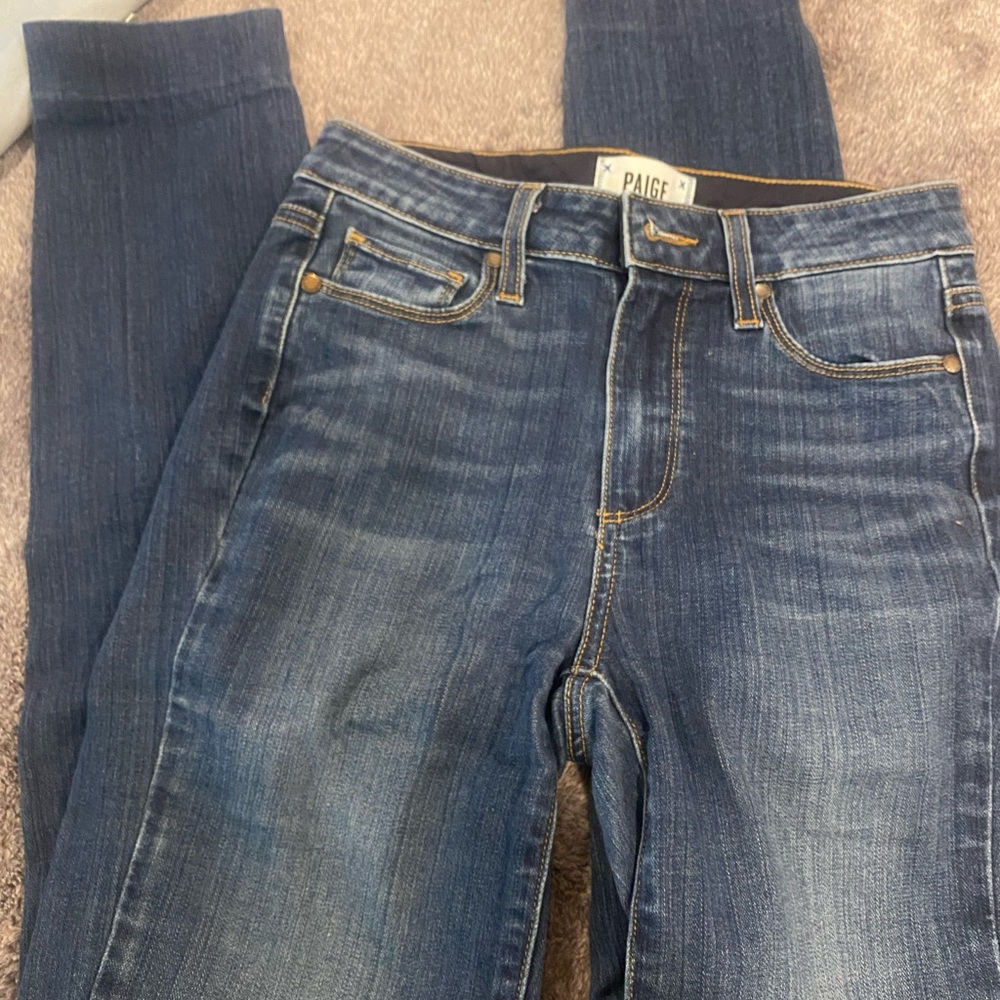 Paige hoxton ultra skinny jeans size 25